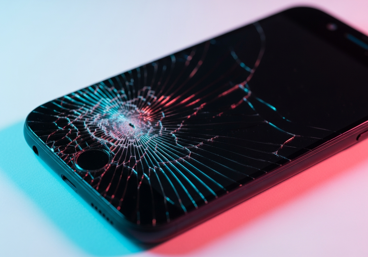 Anatomy of a Cracked Phone Screen